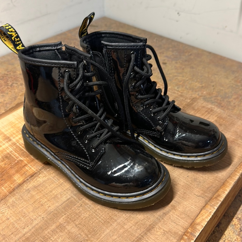 Girls Black Dr Martens, US size 13